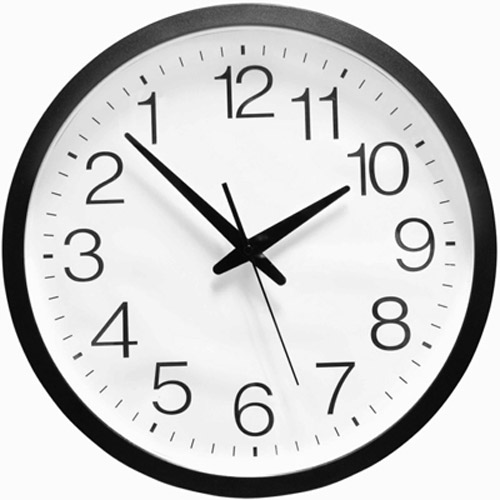 Extra Large Executive Novelty Backwards Gift Clock