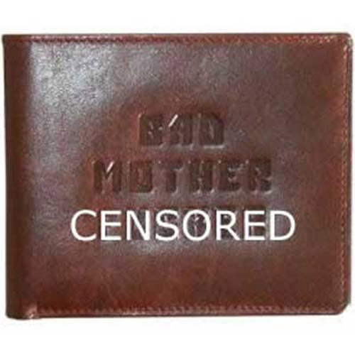 PULP FICTION BAD MOTHER F*****R LEATHER WALLET