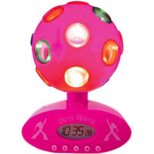 Disco Ball Alarm Clock - Pink