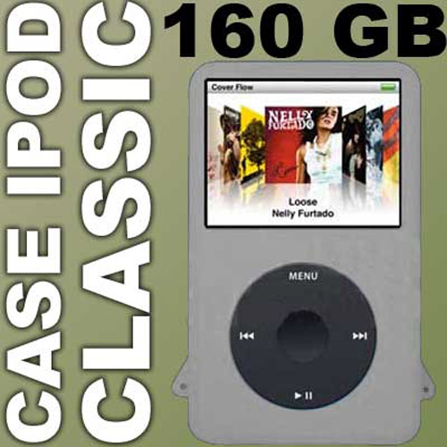 iPod Classic Silicone Skin Case 160 - Grey