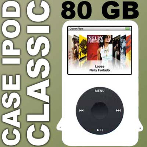iPod Classic Silicone Skin Case 80 GB - White