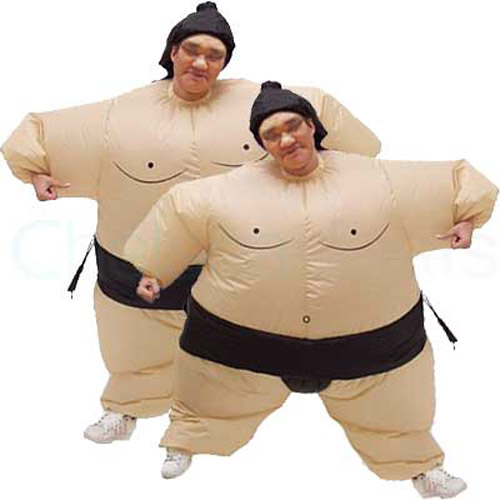 Inflatable Sumo Costume - 2 Pack
