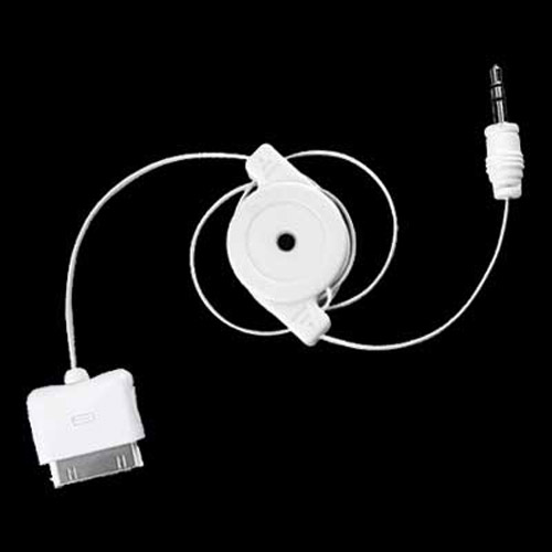 Dock Connector to 3.5mm Stereo Cable Lead for Apple iPod