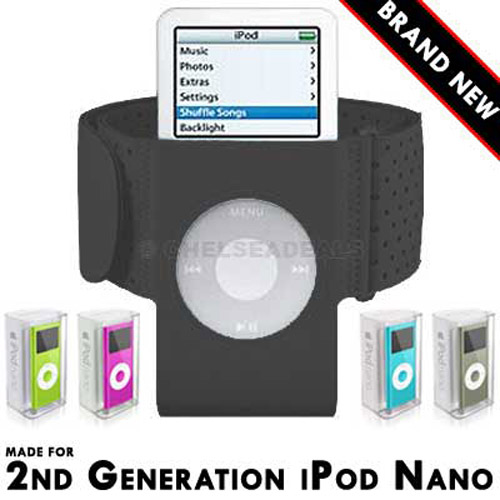 Armband for iPod Nano 2nd Generation - Black