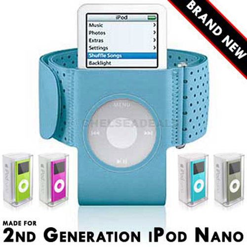 Armband for iPod Nano 2nd Generation - Blue