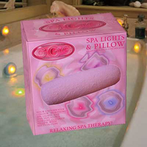 Ultimate Colour Changing Spa Lights & Pillow Pamper Pack