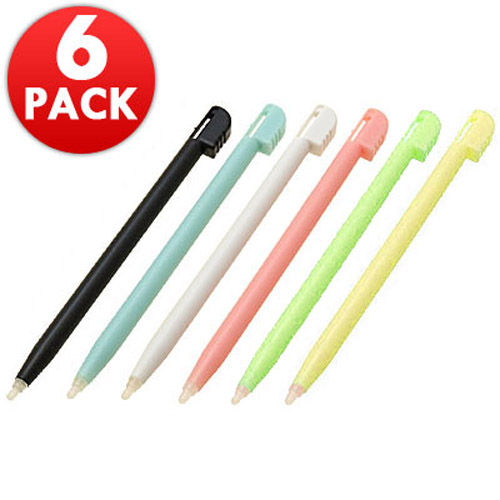 6 Pack Stylus Pens for Nintendo DS Lite