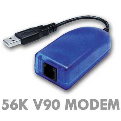 USB 56K V90 External Dial Up PCI Voice Fax Data Modem