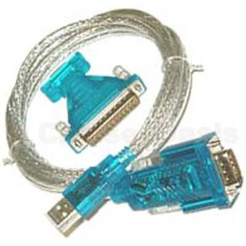 USB to RS232 Cable (9 & 25 pin) Serial