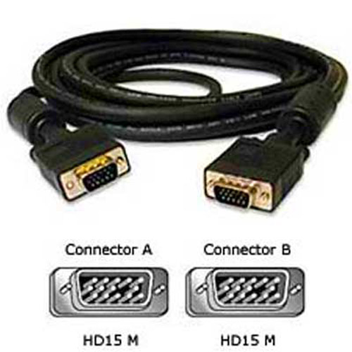 Deluxe 15 pin Monitor VGA / SVGA Male to Male 1.5m Cable