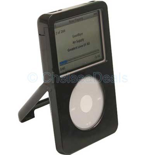 iPod Video 30GB Case with Presentation Stand - Black